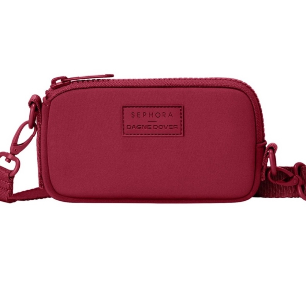 Dagne Dover x Sephora Burgundy Phone sling Bag